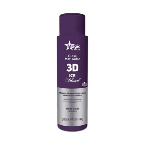 Magic Color - Gloss Matizador 3D - Ice Blond Efecto Gris 500ml