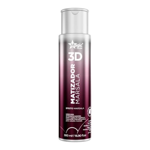 Magic Color - 3d Matizador - Efecto Marsala - Borgoña 500ml